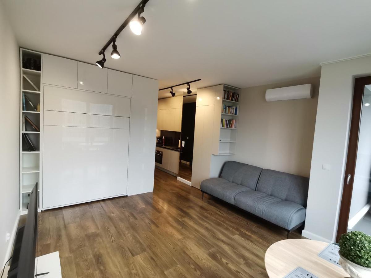 Nowoczesny Apartament Z Widokiem Apartment Warsawa Bagian luar foto