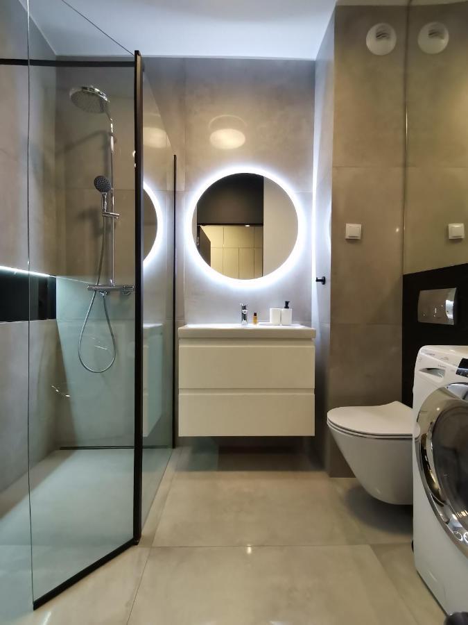 Nowoczesny Apartament Z Widokiem Apartment Warsawa Bagian luar foto