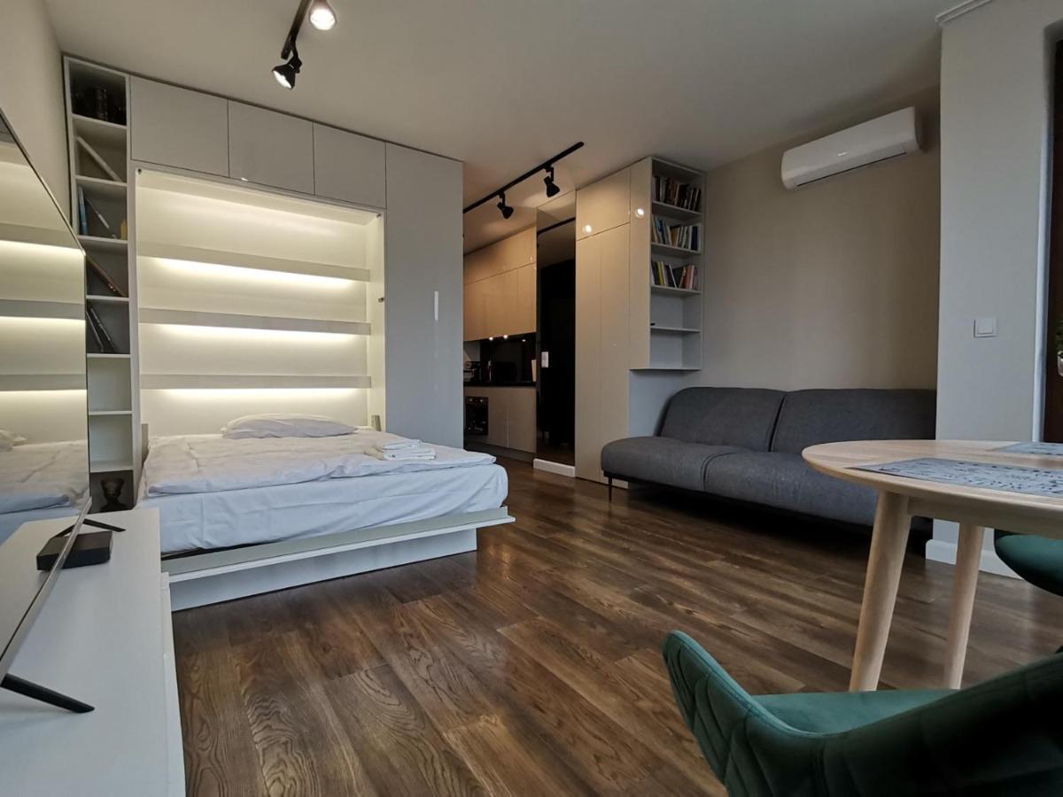 Nowoczesny Apartament Z Widokiem Apartment Warsawa Bagian luar foto