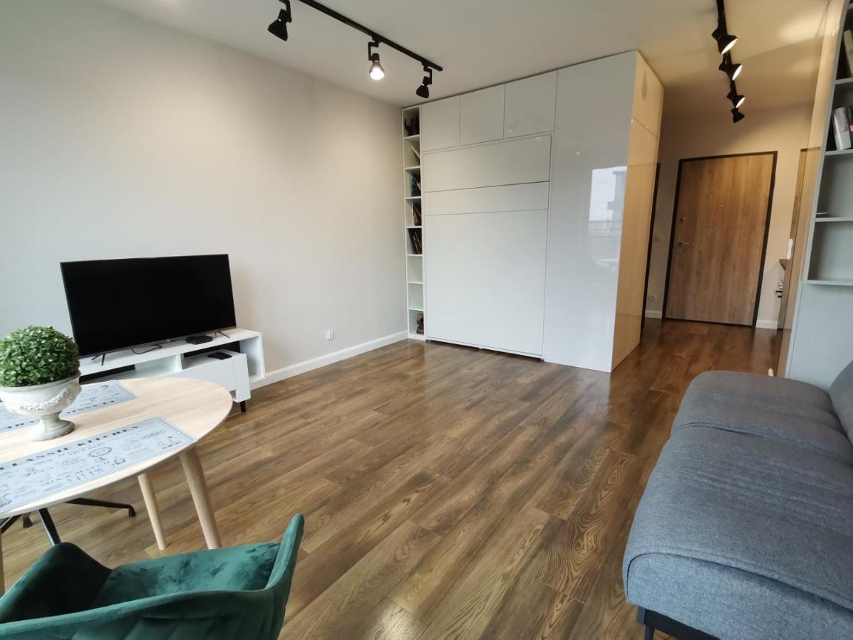 Nowoczesny Apartament Z Widokiem Apartment Warsawa Bagian luar foto